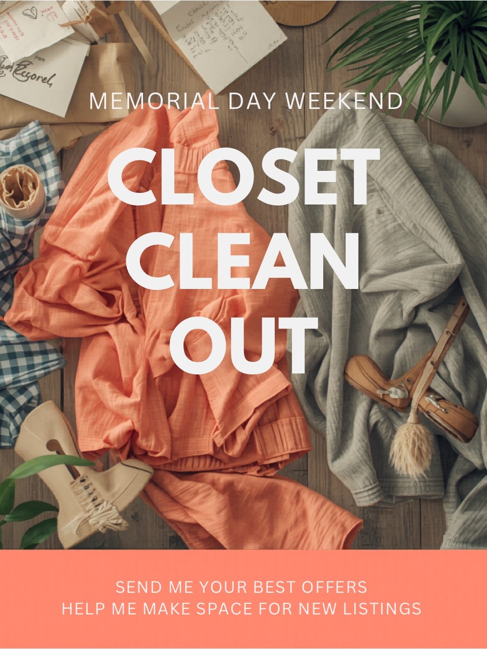 Memorial Day Closet Clean Out!